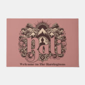 Benutzerdefinierter Name Bali Fußmatte (Vorderseite)