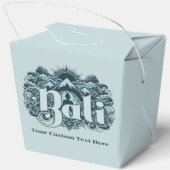 Benutzerdefinierter Name Bali Geschenkschachtel (Rückseite)
