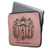 Benutzerdefinierter Name Bali Laptopschutzhülle (Vorderseite Links)
