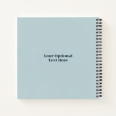 Benutzerdefinierter Name Bali Notizblock (Rückseite)