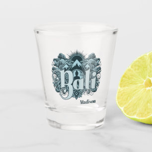 Benutzerdefinierter Name Bali Schnapsglas