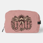 Benutzerdefinierter Name Bali Waschbeutel (Rückseite)