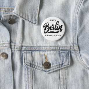 Benutzerdefinierter Name Berlin Deutschland Koordi Button