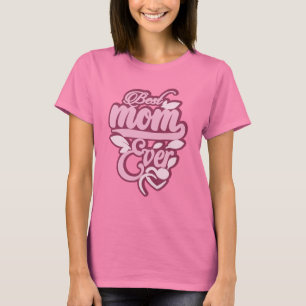 Benutzerdefinierter Name "Beste Mutter überhaupt" T-Shirt