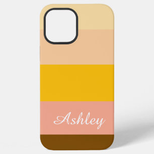 Benutzerdefinierter Name Bunt Stylisch Modern Eleg iPhone 12 Pro Max Hülle
