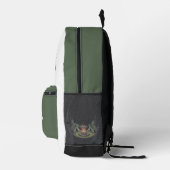 Benutzerdefinierter Name Camping Bedruckter Rucksack (Rechts)