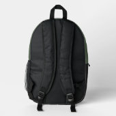 Benutzerdefinierter Name Camping Bedruckter Rucksack (Rückseite)
