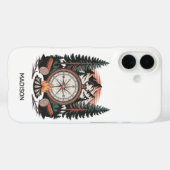 Benutzerdefinierter Name Camping Case-Mate iPhone Hülle (Rückseite (Horizontal))