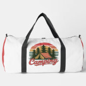 Benutzerdefinierter Name Camping Duffle Bag (Vorderseite)