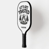 Benutzerdefinierter Name Camping Pickleball Schläger (Links)