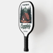 Benutzerdefinierter Name Camping Pickleball Schläger (Links)