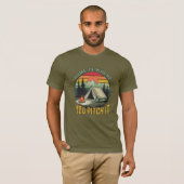 Benutzerdefinierter Name Camping T-Shirt (Vorne ganz)