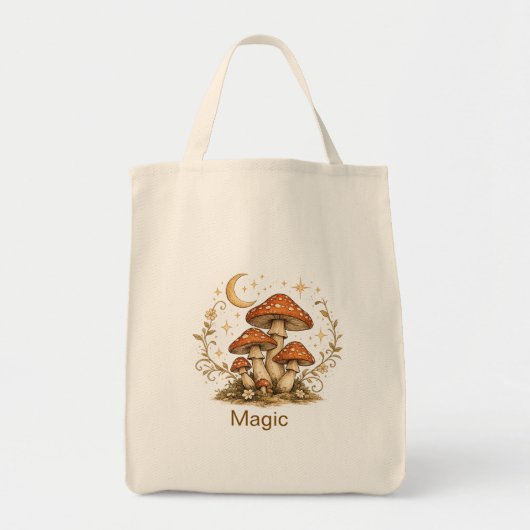 Benutzerdefinierter Name Celestial Pilz Magic-Tasc Tragetasche (Vorne)