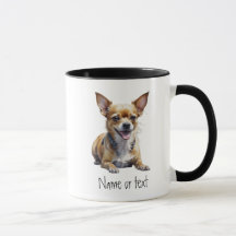 Benutzerdefinierter Name Chihuahua, Haustier Hund 