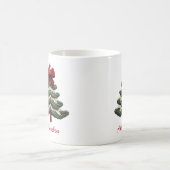 Benutzerdefinierter Name Cozy Rustic Bestickter We Kaffeetasse (Mittel)