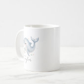 Benutzerdefinierter Name Delfin Kinderbecher Kaffeetasse (Vorderseite Links)