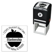 Benutzerdefinierter Name der Apfelkreises Permastempel (Beispiel)