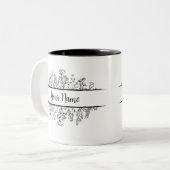 Benutzerdefinierter Name der Tasse in einem geteil (Vorderseite Links)