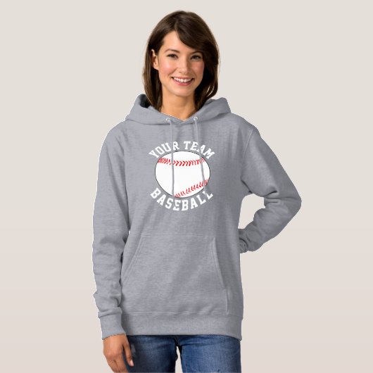 Benutzerdefinierter Name des Baseball-Teams oder T Hoodie (Vorne ganz)