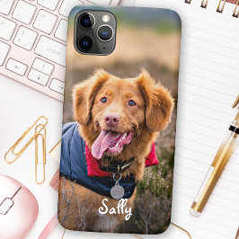 Benutzerdefinierter Name des Fotos Haustier Katze Case-Mate iPhone Hülle