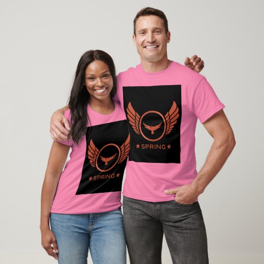 Benutzerdefinierter Name des Frühjahrstextes mit g T-Shirt (Unisex)