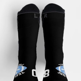 Benutzerdefinierter Name des Fußballspielerteams l Socken