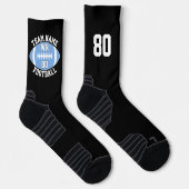 Benutzerdefinierter Name des Fußballspielerteams l Socken (Rechts)