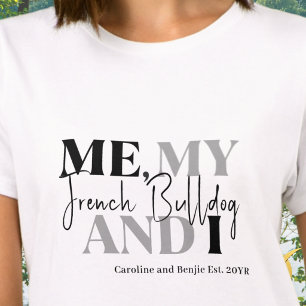 Benutzerdefinierter Name des Hundebesitzers Etabli T-Shirt