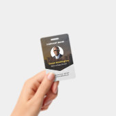 Benutzerdefinierter Name des Mitarbeiters, Foto, B Ausweis (Handheld)