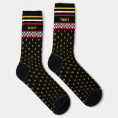 Benutzerdefinierter Name des Monogramms für das ko Socken (Rechts)