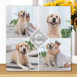 Benutzerdefinierter Name des Monogramms für die Fo Fotoplatte<br><div class="desc">Feiern Sie Ihren besten Freund mit einer eigenen Monogram Pet Foto Collage Plaque . Wenn Sie so viele lustige Erinnerungen und Fotos haben, reicht ein Foto nicht aus. Unser Hund Foto Plaque hat vier Fotos. Egal ob Sie einen neuen Welpen haben oder sich jedes Jahr die besonderen Momente merken wollen,...</div>