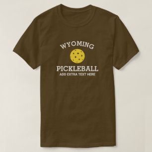 Benutzerdefinierter Name des Pickleball Club-Partn T-Shirt