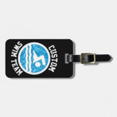 Benutzerdefinierter Name des schwimmenden Teams od Gepäckanhänger (Vorderseite horizontal)