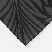 Benutzerdefinierter Name des Tieres Schwarzes Bota Fleecedecke (Ecke)