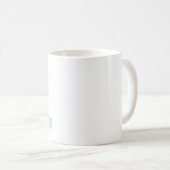 Benutzerdefinierter Name Doktor PhD Abschlussfeier Kaffeetasse (VorderseiteRechts)