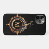 🐉 Benutzerdefinierter Name Drache Fantasy-Symbol Case-Mate iPhone Hülle (Rückseite (Horizontal))