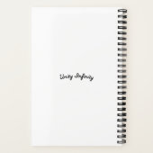 Benutzerdefinierter Name Dschungelabenteuer Notizblock (Rückseite)