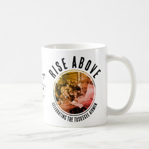 Benutzerdefinierter Name ERHEBE DICH ÜBER WW2 Tusk Kaffeetasse