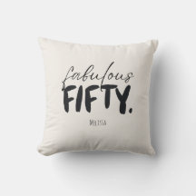Benutzerdefinierter Name Fabulous Fifty Beige Schw