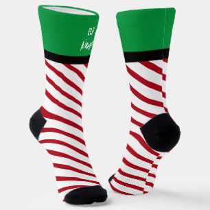 Benutzerdefinierter Name Familie Lustige Weihnacht Socken