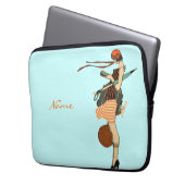 Benutzerdefinierter Name Flapper Laptopschutzhülle (Vorderseite Links)