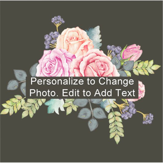 Benutzerdefinierter Name-Foto-Artwork-Slogtext Aufkleber (Vorderseite)