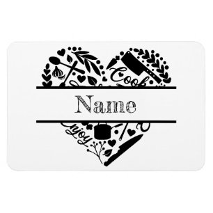 Benutzerdefinierter Name Foto-Kühlschrankmagnet Magnet