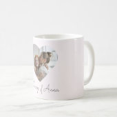 Benutzerdefinierter Name & Foto | Personalisierter Kaffeetasse (VorderseiteRechts)