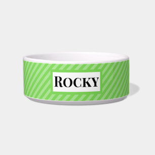 Benutzerdefinierter Name für Ihr Haustier   Person Napf