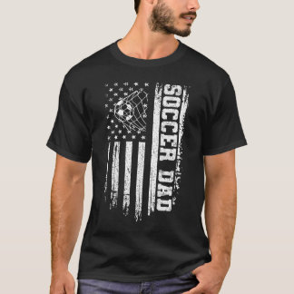 Benutzerdefinierter Name Fußball-Vater Grunge Vate T-Shirt
