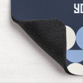 Benutzerdefinierter Name Geometrischer Bogen-Mausp Mousepad (Ecke)
