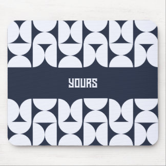 Benutzerdefinierter Name Geometrischer Bogen-Mausp Mousepad