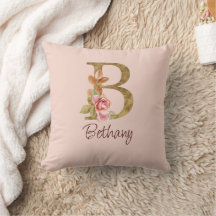 Benutzerdefinierter Name Goldfolie Blush Rosa Rose