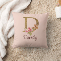 Benutzerdefinierter Name Goldfolie Blush Rosa Rose